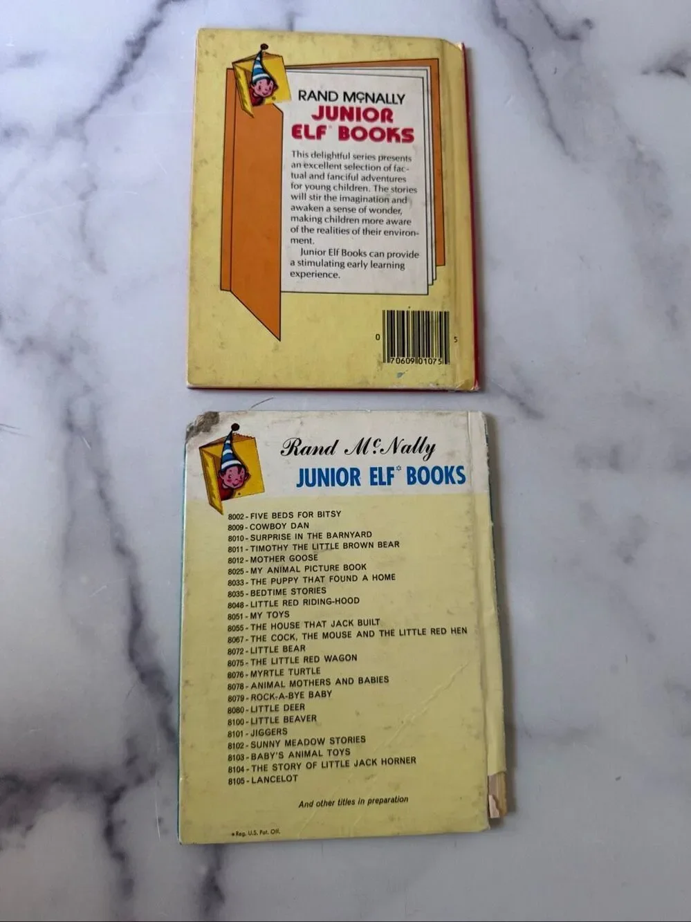 My Toys No Good Donkey 1940s vintage handbook children’s book Rand McNally